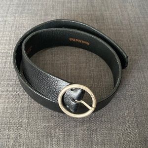 Frank and oak leather belt